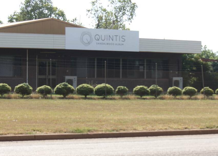 The Quintis office on the Victoria Highway in Katherine.