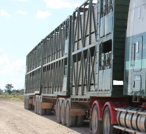 Police say a road train with three trailers was swerving across the Stuart Highway. File picture.