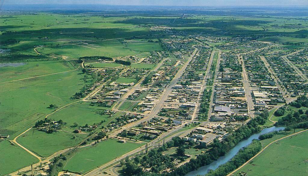 Bairnsdale, a rich agricultural region in the far east of Victoria.