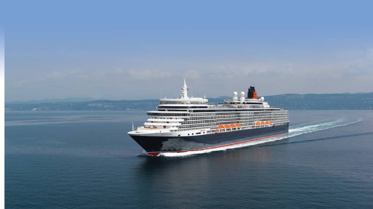 MIGHTY SHIP: The famous Queen Elizabeth will be making a maiden call into Darwin in March of 2020. 