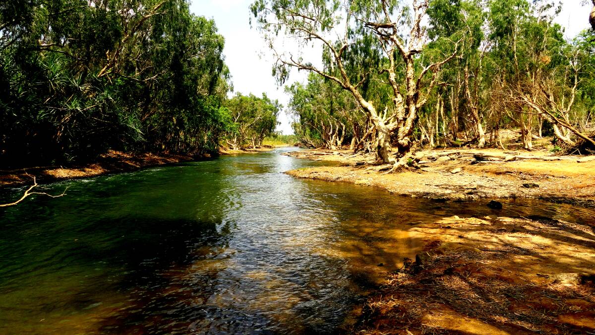KEEP WATCH: Wildlife rangers have had reports of large slide marks in between Galloping Jack and Crystal Rapids on the Katherine River.