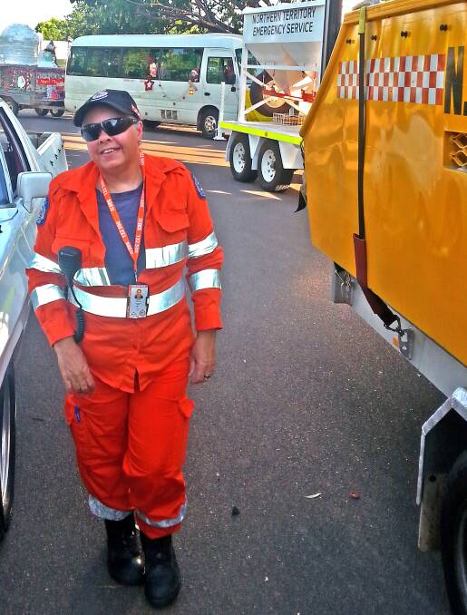 Volunteer Kathy Skuse has received a national award recognising 15 years of commitment with emergency services. Pictures: supplied.
