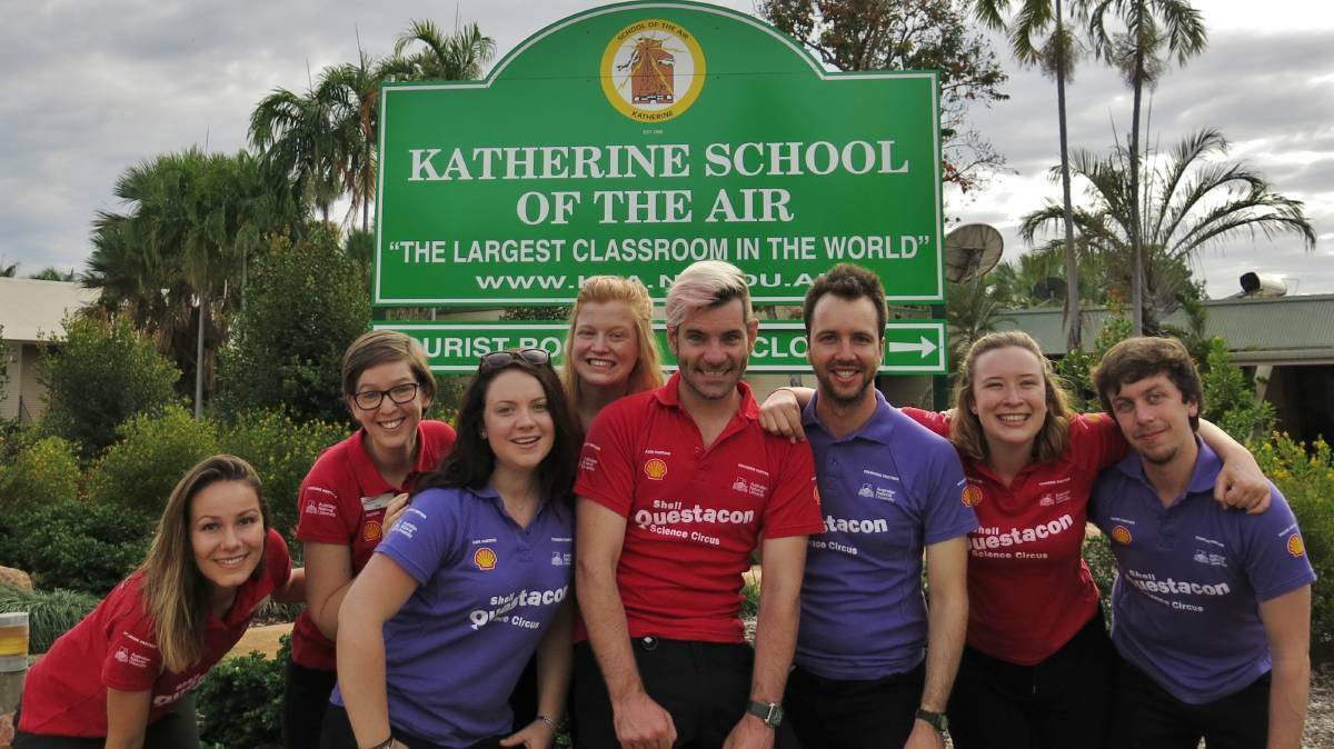 The Katherine School of the Air today was among a group of regional schools to receive funding. File picture.