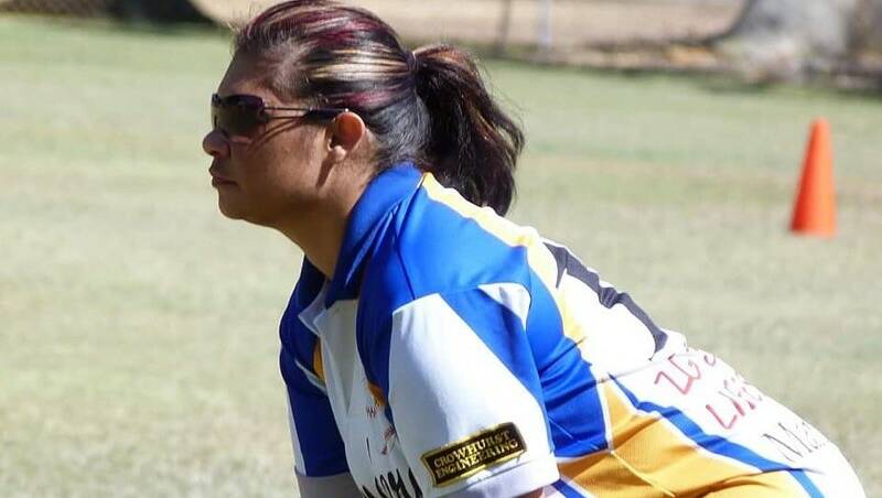 Debra Ogilvie fielding for Wanderers on the weekend. Picture: supplied.