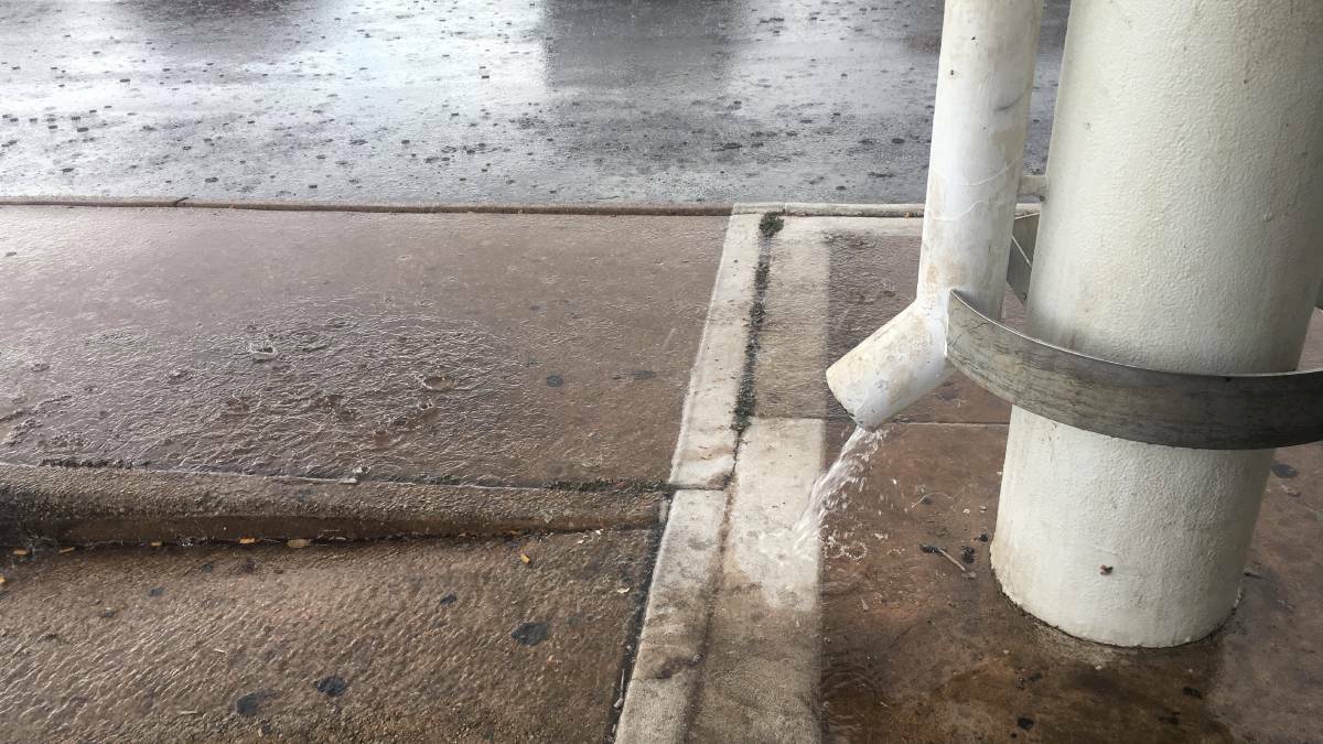 Many long-time Katherine residents said it doesn't often rain in town during October of the build-up although the average suggests otherwise.