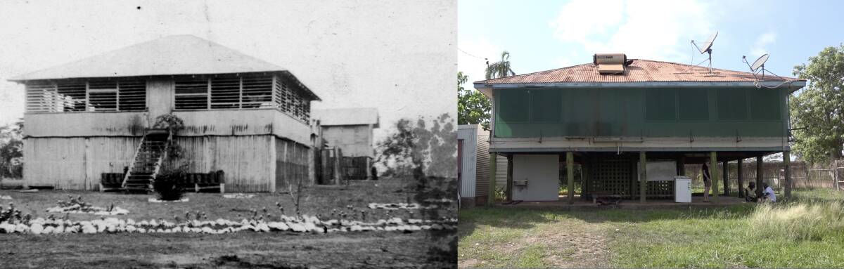 The old and the not so new - the historic Convent building at Wadeye. Pictures: supplied.