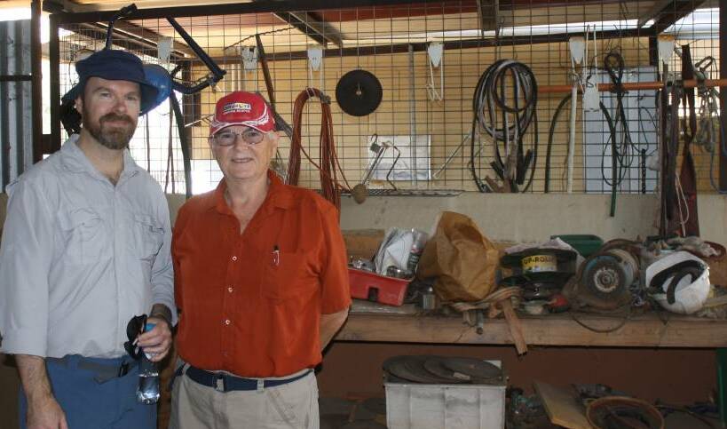 The Katherine's men's shed has received private support from Darwin tool and manufacturing companies and now from the Federal Government.