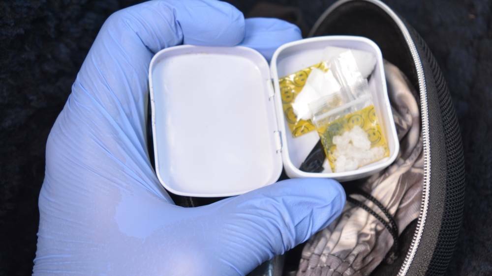 Ice seized at a police traffic stop near Katherine.