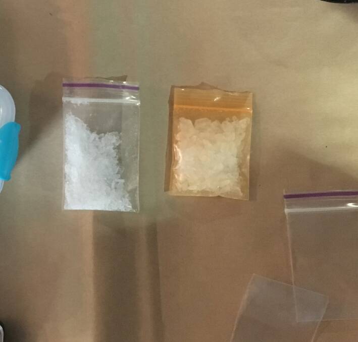 Police claim to have found approximately 35 grams of methamphetamine during the search. File picture.