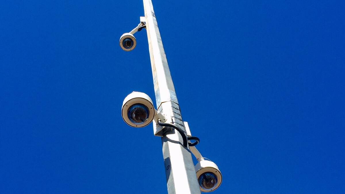 There are three cameras at the Bicentennial Road/Stuart Highway intersection.