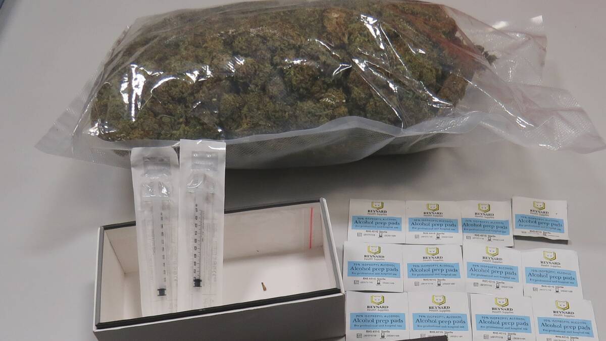 A car passenger from Queensland was allegedly found with these drugs. Picture: NT Police.