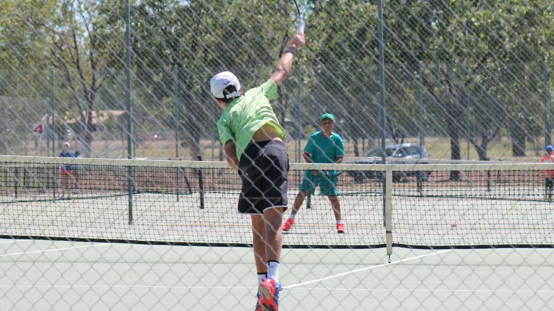 Locals are encouraged to head down to the tennis club to see the NT's best players in action this long weekend.