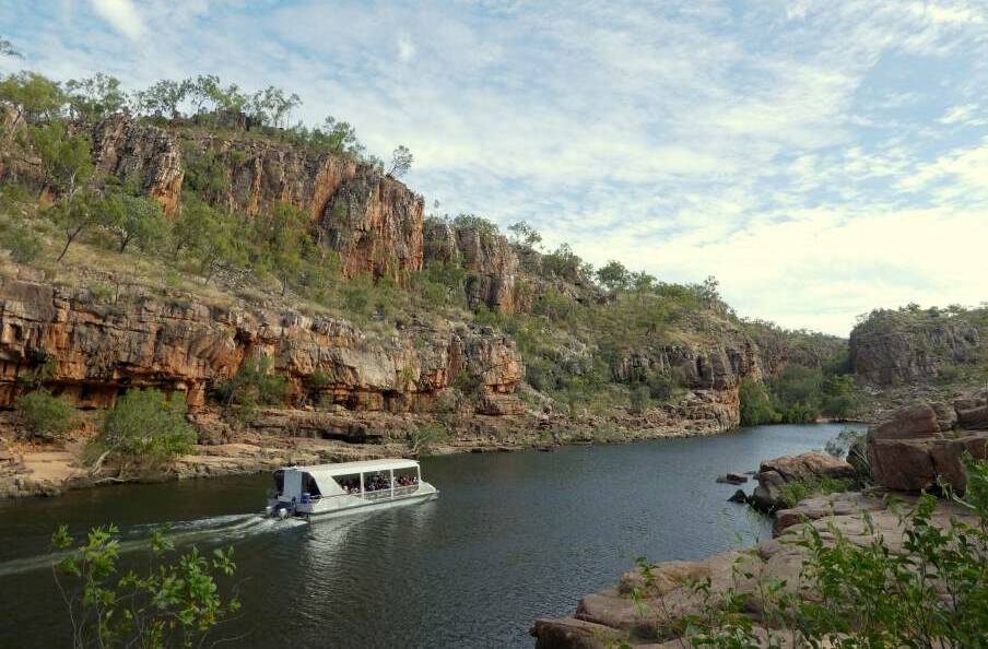 The Nitmiluk Gorge tours are always popular in the school holiday program.