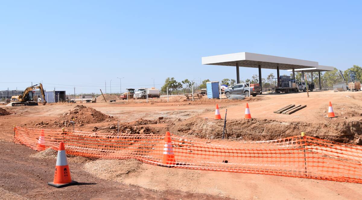 The $7m service station is on the corner of Stuart Highway and Bicentennial Road.