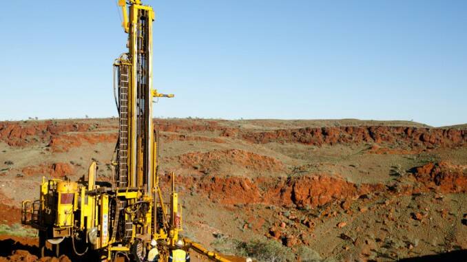 GOING DEEP: Shale gas drilling in the Beetaloo basin of NT. Picture: supplied.