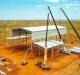 UP SHE GOES: Construction of the Northern Territory's first cotton gin is on schedule to process this year's harvest. Picture: Entegra.