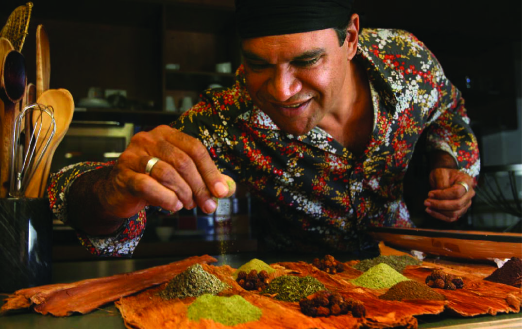 Renowned Indigenous chef Mark Olive.