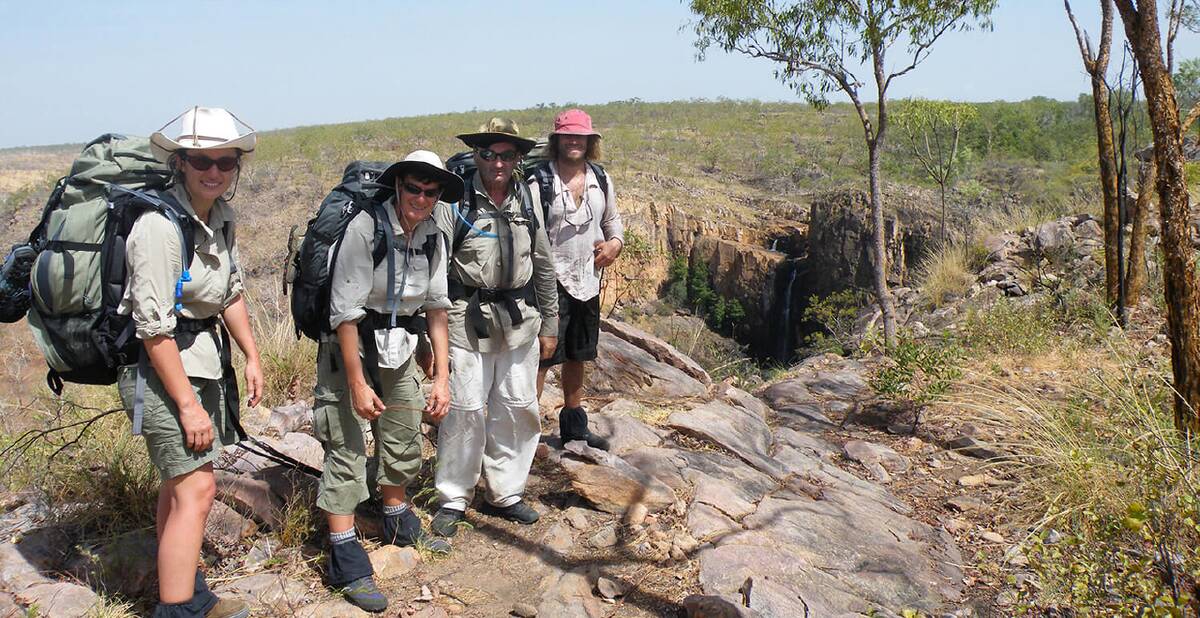 Bush walking is one of the joys of living in the Katherine region, just follow the safety tips to enjoy it even more. Picture: NT Government.