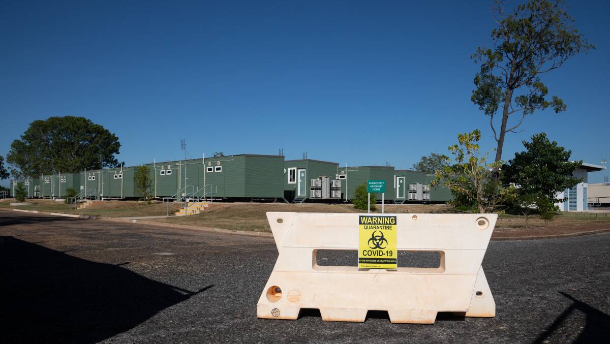 One of the quarantine facilities at RAAF Base Darwin, to be used by US Marines of Marine Rotational Force - Darwin upon their arrival in Darwin, NT.