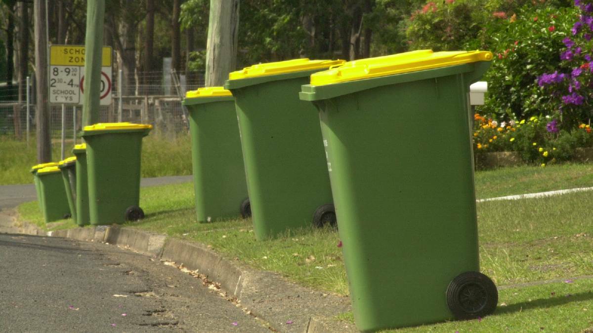 Under options put forward by Katherine Town Council yesterday, the new requirement for a yellow bin recycling service would cost between $3.50 to $14 per fortnight per household.