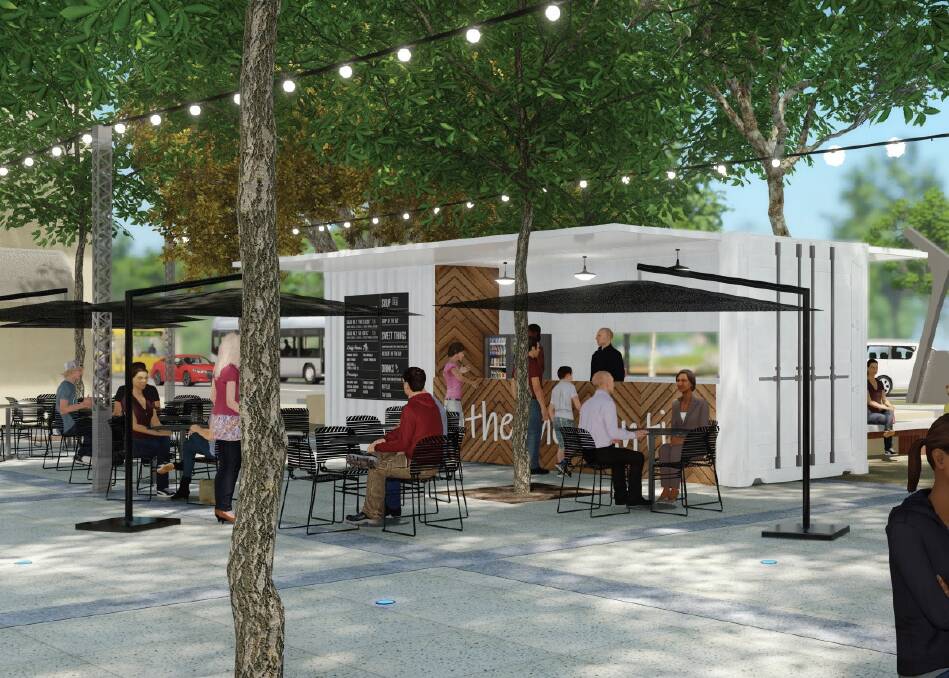 New town square kiosk is up for grabs