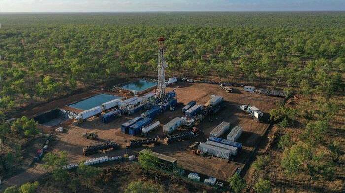 Empire Energy's Carpentaria-1 well in the Beetaloo. Picture: Empire Energy.