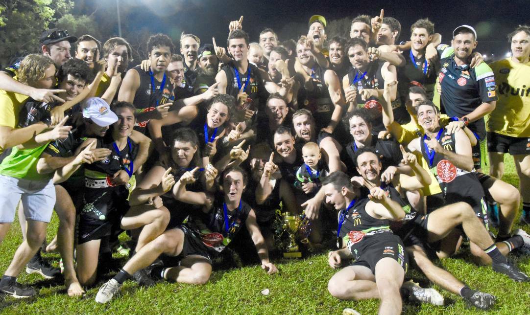 The Katherine Camels are favourites to take out back-to-back Big Rivers AFL flags with their grand final against Katherine South tomorrow night.