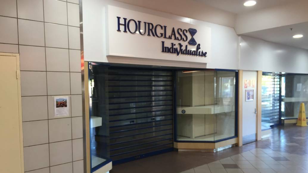 The shock closure of Hourglass Jewellers last year prompted a call for a rethink of the town's main shopping areas.