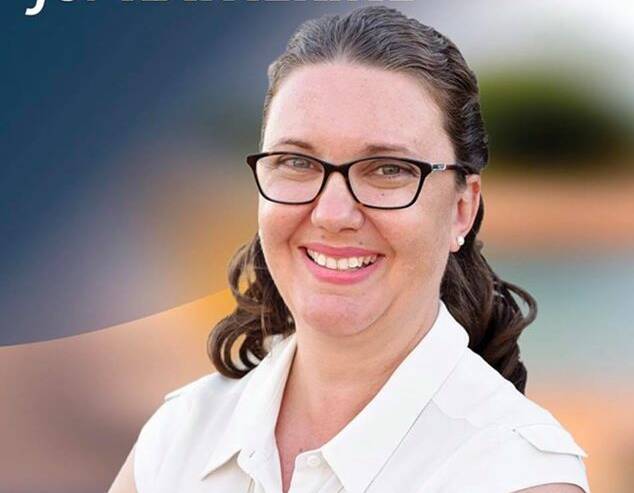 Melanie Usher - "Residents of Katherine deserve for this election to at least be a competition so in a sense I've already succeeded in making it that."