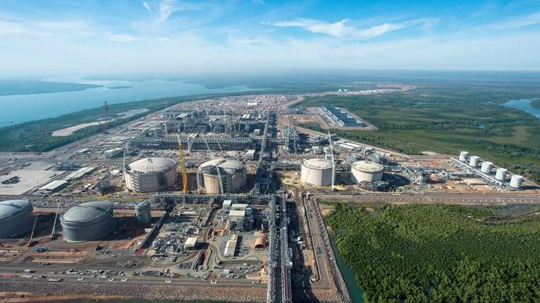 There may be a lag of two years for Darwin's LNG plant while the new Barossa fields are brought online.