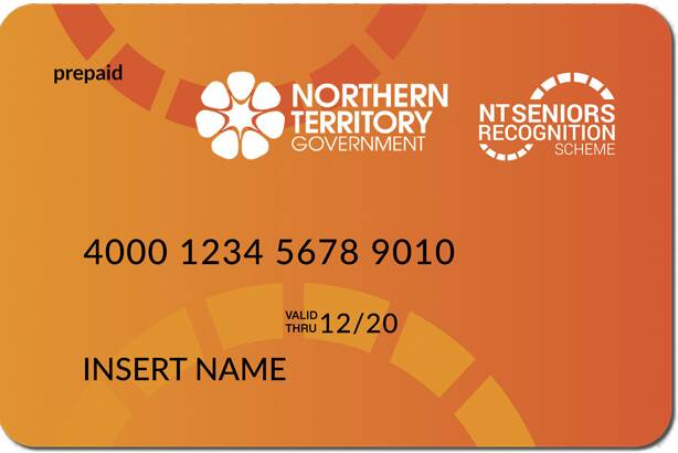 About 1400 members of the NT Seniors Recognition Scheme have been issued a new prepaid card.