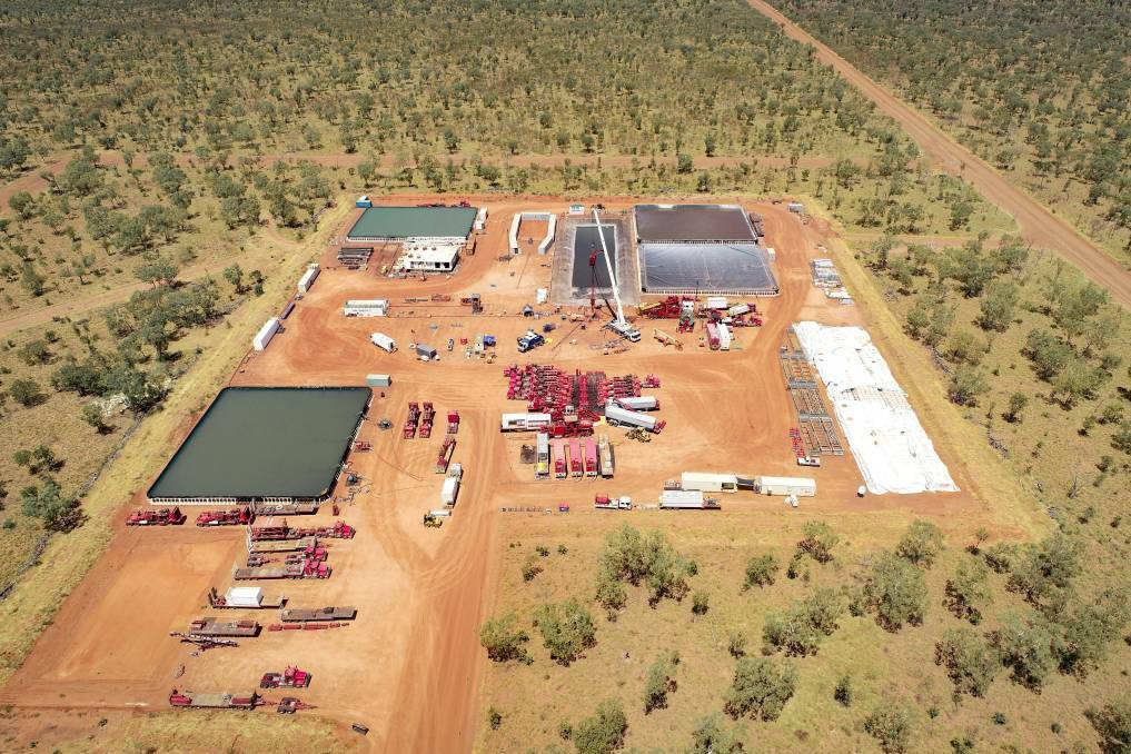 Industry observers have been keenly awaiting Origin Energy's test results on its Kyalla 117 well near Daly Waters. Picture: Origin Energy.