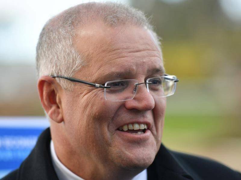 Prime Minister Scott Morrison is making a big spending announcement at the Tindal RAFF Base today.