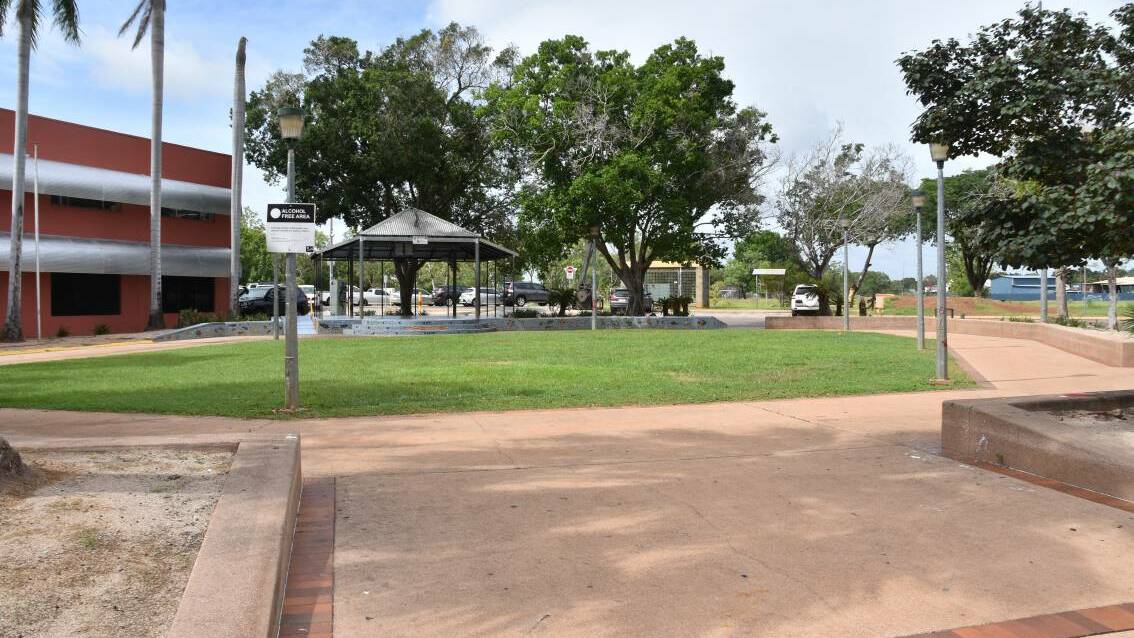 More than $3 million will be spent on Katherine's town square, popularly known as 50 cent park.