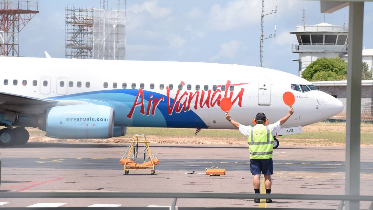 The second planeload of seasonal workers landed in Darwin yesterday.