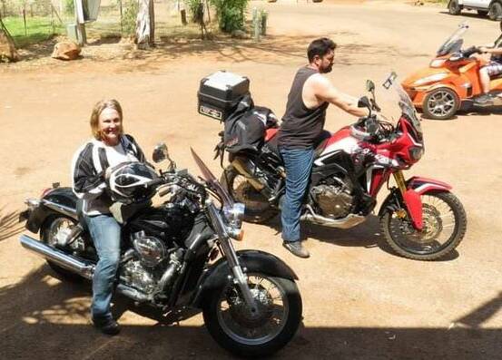One motorcycle rider travels 3000km to attend local rally