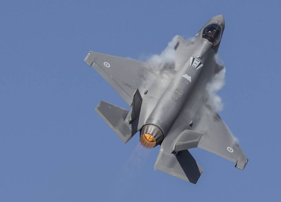 The RAAF is preparing for the use of the fifth generation Joint Strike Fighter. Picture: Department of Defence.