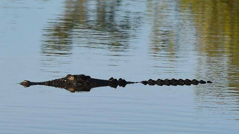 BE SAFE: Residents and visitors to the NT are reminded to be Crocwise this dry season. Photo: Supplied