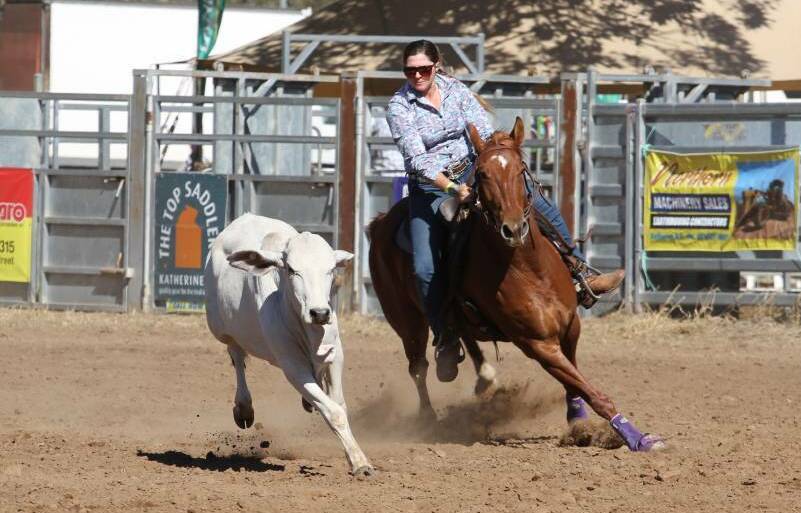 BACK ON: The Katherine ASHS campdraft will return this weekend to the show grounds. Photo: File