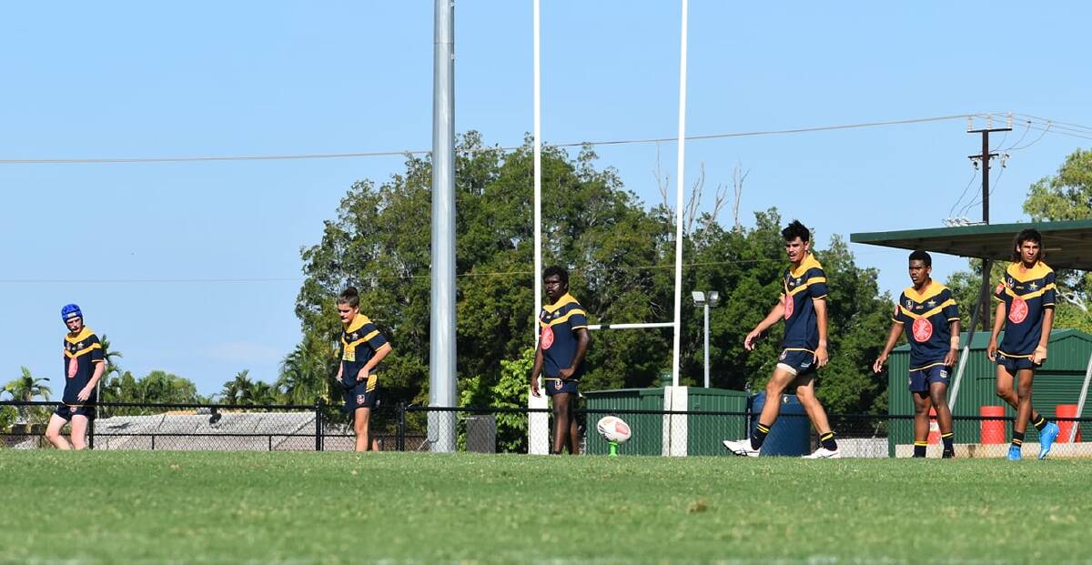 COMMITTEE: Despite the Katherine Cowboys in action as of April, the Katherine Rugby League Club are in need of more volunteers. Photo: Katherine Rugby League 