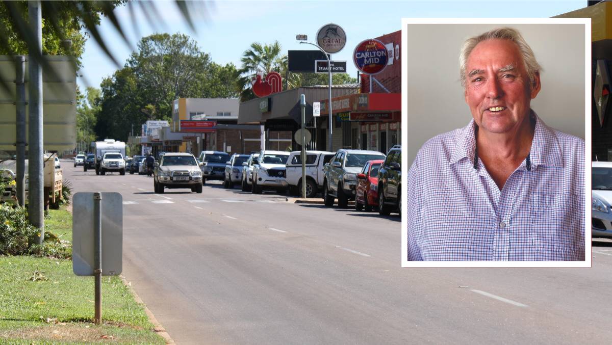 IN THE RUNNING: Katherine's livability is the "most important" campaign point for Kevin South. Photo: Supplied