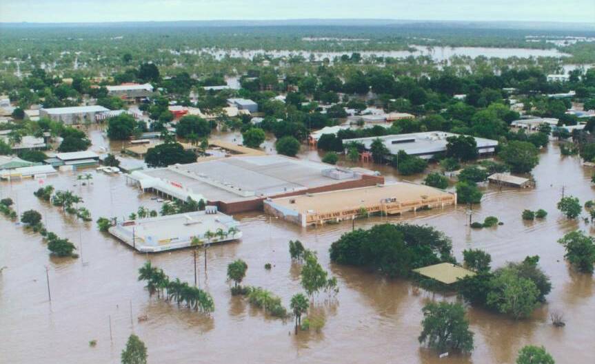 FLOODS: The 1998 floods in Katherine were declared a natural disaster.