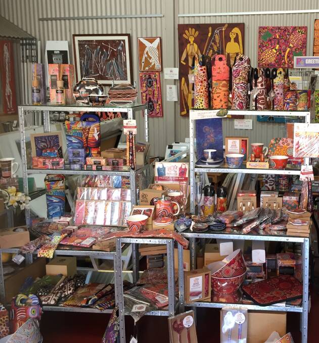 The business sells unique items such as jewellery, books, soaps, tablecloths, china, photographic prints, recycled timber mirrors, woven baskets and carvings.