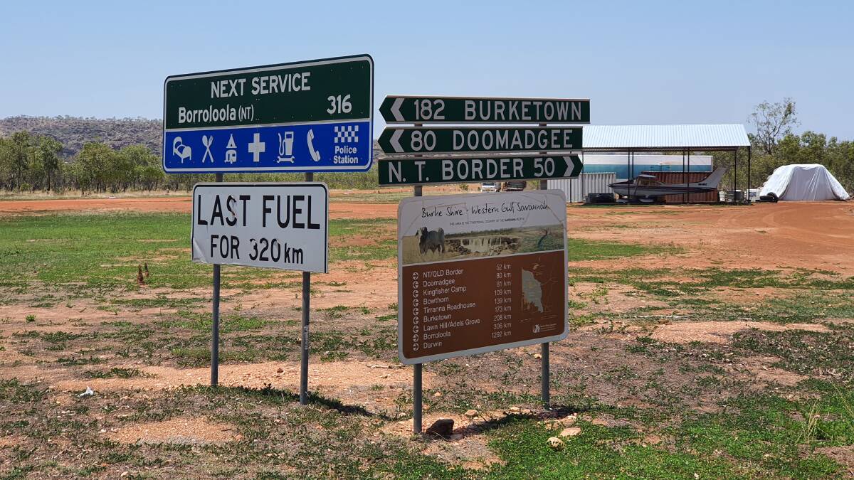 The Burke Shire is home to some of the most remote parts of Australia, including those here at Hells Gate Roadhouse.