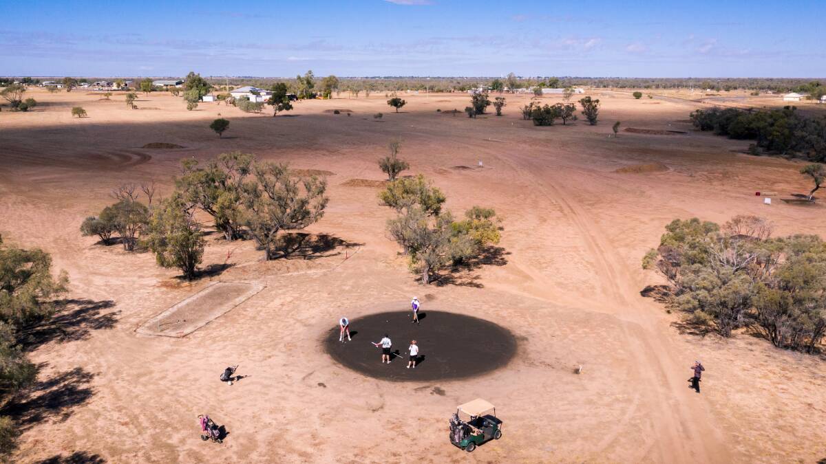 Australia's most unique golf courses are part of the attraction at the Outback Golf Masters. Picture supplied.