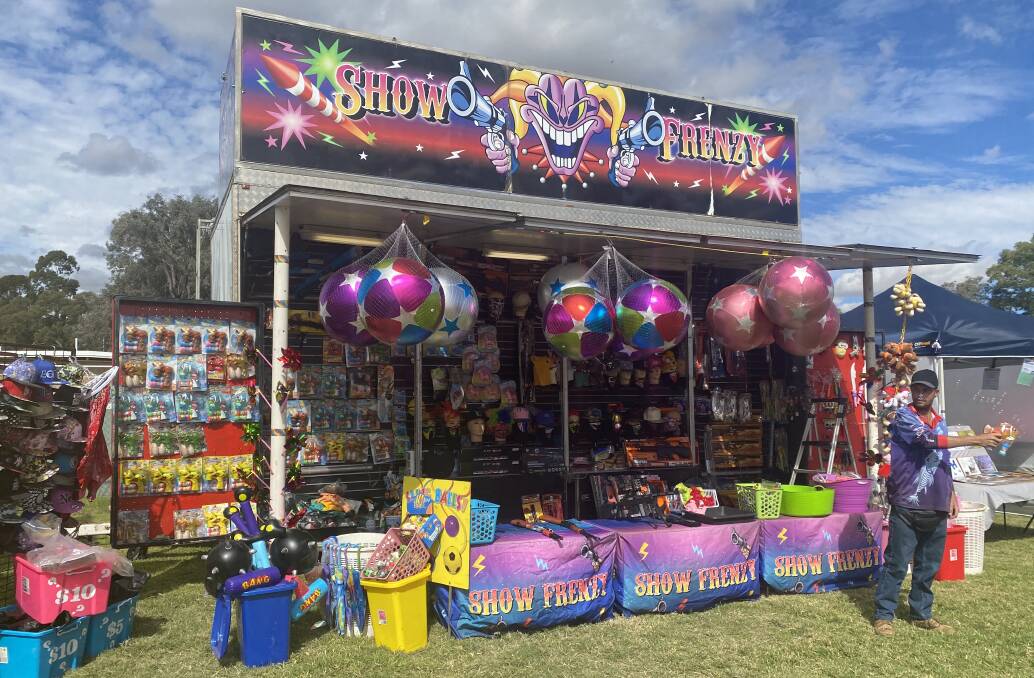 LET THE FUN BEGIN: Show Frenzy will have all your show bag needs at the Katherine Show. Photo: Nadine Abbott. 