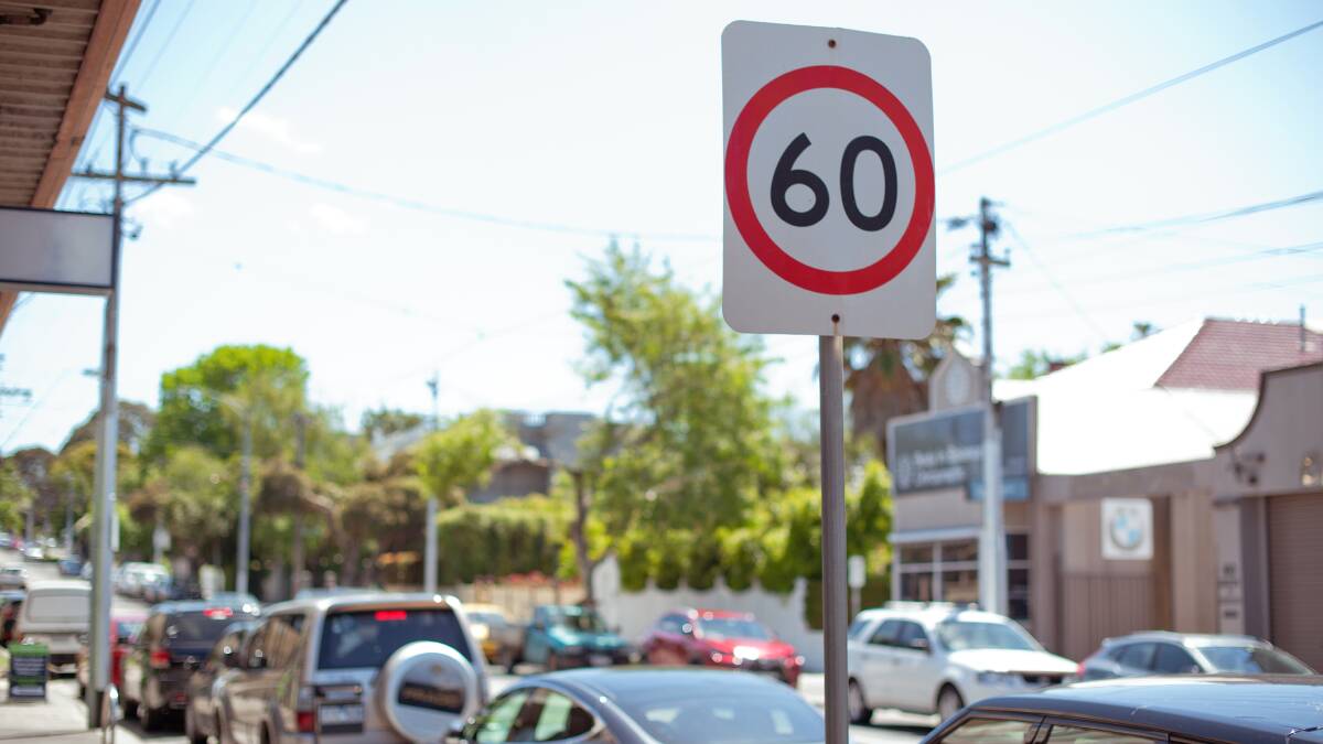 An increase of 5km in a 60 km/h zone doubled the chance of crashing. Photo: Shutterstock 