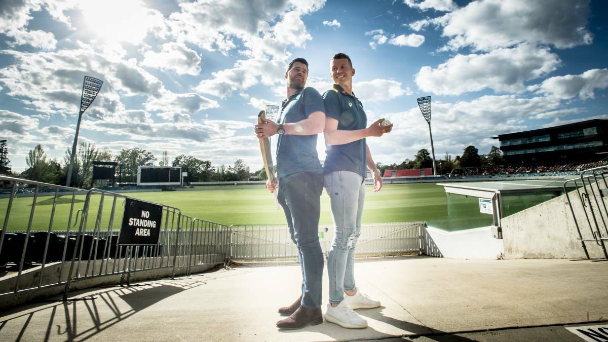  Peter Siddle and Dan Christian have been named as co-captains for PM's XI. Picture: Karleen Minney