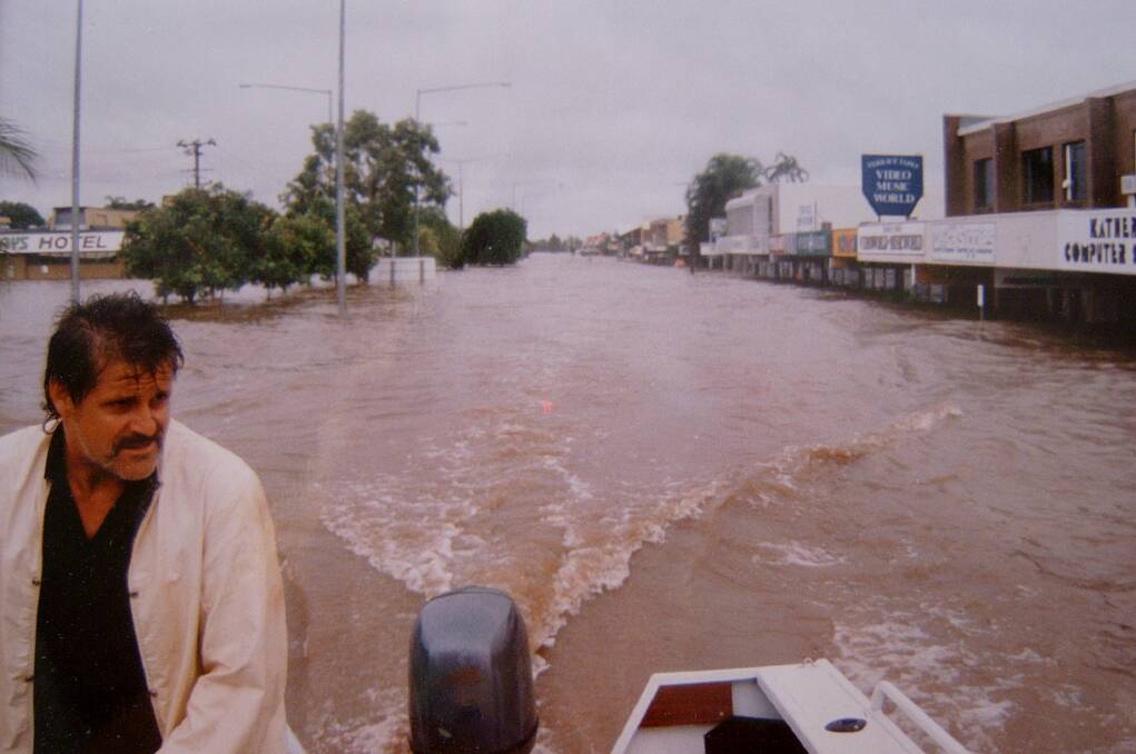 Katherine was underwater in 1998, and the government claim the threat of future floods has informed their plans. Photo: Katherine Museum. 