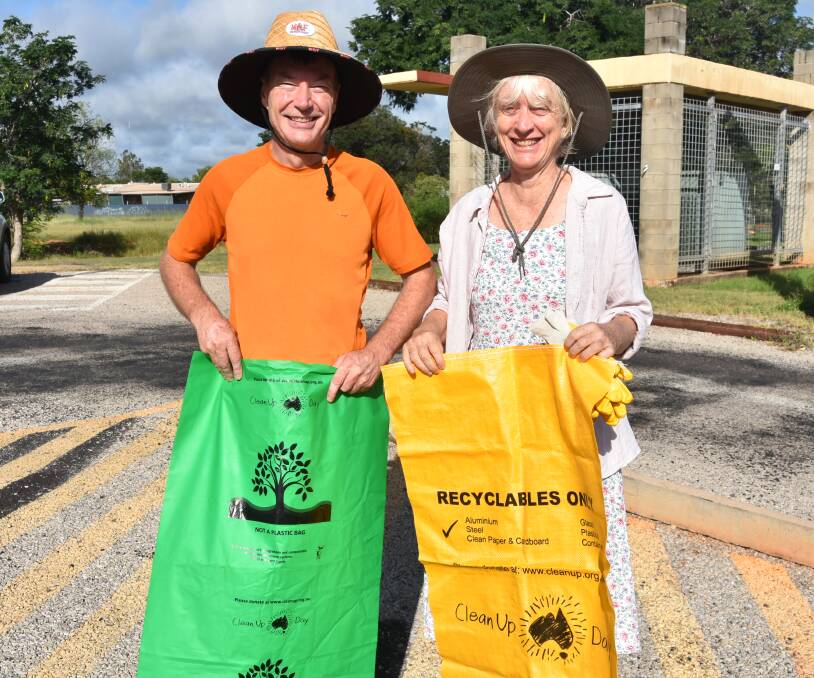 Waste management is "close to the heart" for Peter and Margie Schubert. Picture: Tom Robinson. 